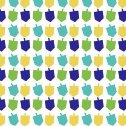 Four Dreidels Pattern