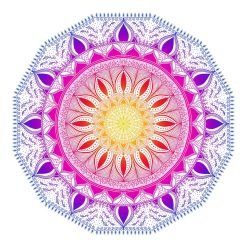 Color Life Circle Mandala